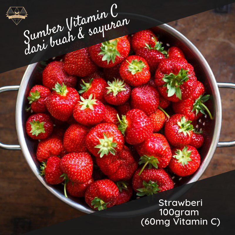 strawberi sumber vitamin c