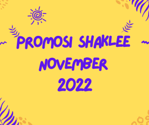 promosi shaklee november 2022