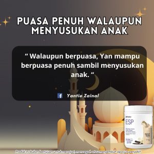 puasa penuh walaupun menyusukan anak